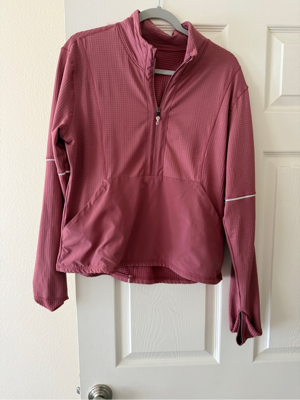 Korsa Women’s Half-Zip Running Pullover - Dusty Rose